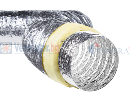 Шумоизолиран гъвкав алуминиев въздуховод SONOAFS-ALU.70